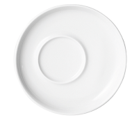 Kahla, Five Senses - Kombi-Untertasse, weiss, uni, 16 cm Kahla, Five Senses - Kombi-Untertasse, weiss, uni, 16 cm