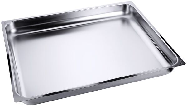 GN-Konvektomatenblech 2/1, EdSt., 53 x 65 cm Tiefe: 65 mm