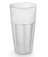 Aku, Mehrweg - Cocktailbecher 400 ml m. F 0.4 ltr. |-|, Polypropylen, D: 7,9 cm, H: 14,5 cm, Fb. Milchig Aku, Mehrweg - Cocktailbecher 400 ml m. F 0.4 ltr. |-|, Polypropylen, D: 7,9 cm, H: 14,5 cm, Fb. Milchig