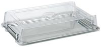 GN 1/1 Haube HOCHSTAPLER, PROFI LINE 53 x 32,5 cm, H: 9 cm, PETG Kunststoff GN 1/1 Haube HOCHSTAPLER, PROFI LINE 53 x 32,5 cm, H: 9 cm, PETG Kunststoff