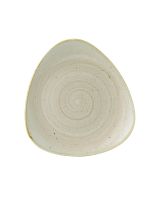Churchill, Stonecast : Nutmeg Cream - Teller flach dreieckig, 24,5 cm Churchill, Stonecast : Nutmeg Cream - Teller flach dreieckig, 24,5 cm