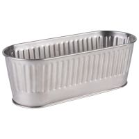 Besteckbehälter / Korb, Edelstahl 18/0, Boden: 29 x 8,5 cm, 29,5 x 12 x 10 cm, Farbe: matt poliert Besteckbehälter / Korb, Edelstahl 18/0, Boden: 29 x 8,5 cm, 29,5 x 12 x 10 cm, Farbe: matt poliert