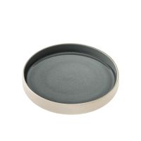 Playground, Steinzeug - NARA Grau : Teller tief rund hoher Rand, 24 cm/ 1,3 ltr. Playground, Steinzeug - NARA Grau : Teller tief rund hoher Rand, 24 cm/ 1,3 ltr.