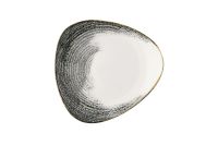 Churchill, Homespun Accents : Quartz Black - Teller flach dreieckig, 28,5 cm Churchill, Homespun Accents : Quartz Black - Teller flach dreieckig, 28,5 cm