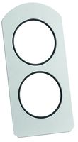 GASTRO Vario Rack, Rückwand für 2 Displays, eloxieres Alu, L: 150 mm, B: 4 mm, H: 306 mm GASTRO Vario Rack, Rückwand für 2 Displays, eloxieres Alu, L: 150 mm, B: 4 mm, H: 306 mm