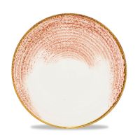 Churchill, Homespun Accents : Coral - Teller flach Coup, 26 cm Churchill, Homespun Accents : Coral - Teller flach Coup, 26 cm