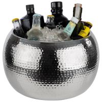 Vorschau: Flaschenkühler BIG BOWL, 18/8 Edelstahl, D: 37 cm, H: 23 cm, I: 8 ltr. Vorschau: Flaschenkühler BIG BOWL, 18/8 Edelstahl, D: 37 cm, H: 23 cm, I: 8 ltr.