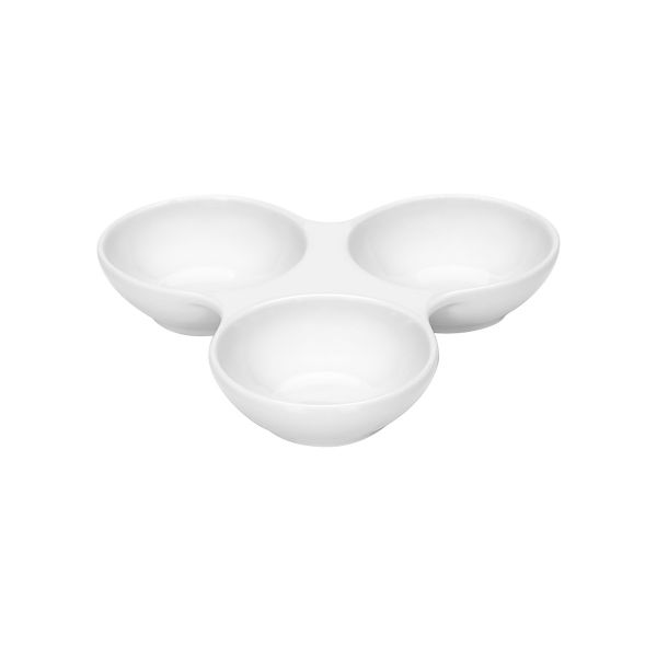 Bauscher, Relation Today - Dreierschale, uni, weiss, 16 cm