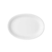 Bauscher, Smart - Platte oval, weiss, uni, 29 x 20 cm Bauscher, Smart - Platte oval, weiss, uni, 29 x 20 cm