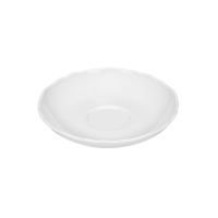 Bauscher, Marie Christine - Kaffee-Untertasse weiss, uni, 14 cm Bauscher, Marie Christine - Kaffee-Untertasse weiss, uni, 14 cm