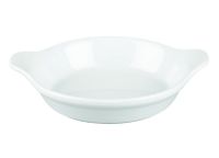 Churchill, Cookware - Backform rund m. 2 Griffen, uni/ weiss, 17,5 x 21,5 cm/ 0,59 ltr. Churchill, Cookware - Backform rund m. 2 Griffen, uni/ weiss, 17,5 x 21,5 cm/ 0,59 ltr.