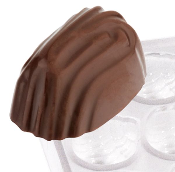 Pralinenform Überzug, 21 Formen, PC, 20 x 31 x 17 mm