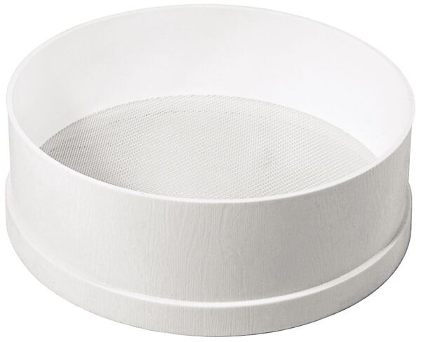 Rundsieb weiss, D: 23 cm, H: 8,2 cm, PP