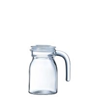 Kühlschrankkrug Spring m. Glasdeckel 50 cl, I: 500 ml, H: 155 mm, D: 130 x 90 mm Kühlschrankkrug Spring m. Glasdeckel 50 cl, I: 500 ml, H: 155 mm, D: 130 x 90 mm