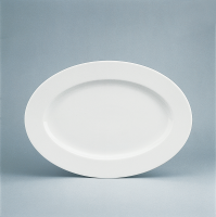 Schönwald, Fine Dining - Platte, Fahne, weiss, uni, 36 cm Schönwald, Fine Dining - Platte, Fahne, weiss, uni, 36 cm