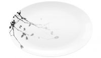 Seltmann Weiden, Liberty : Dark Rose Hip - Servierplatte oval 31,5 x 21 cm Seltmann Weiden, Liberty : Dark Rose Hip - Servierplatte oval 31,5 x 21 cm