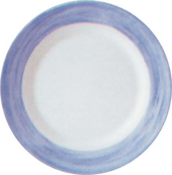 Arcoroc, Brush Blau - Teller flach, 25,4 cm