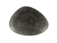 Churchill, Raku : Quartz Black - Chefs Platte dreieckig, 20 x 15 cm Churchill, Raku : Quartz Black - Chefs Platte dreieckig, 20 x 15 cm