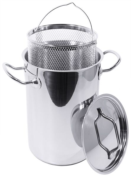 Spargeltopf niedrig, Serie 2200, l: 4,5 ltr., D: 16 cm, H: 23,5 cm