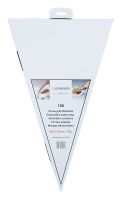 Einweg- Spritzbeutel, lose, 545 x 300 mm, 75 my, 100 Stück, Farbe: transparent Einweg- Spritzbeutel, lose, 545 x 300 mm, 75 my, 100 Stück, Farbe: transparent