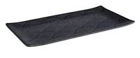 GN 1/3 Tablett DARK WAVE, Melamin, 32,5 x 17,6 cm, H: 2 cm, innen: Dekor, außen: schwarz GN 1/3 Tablett DARK WAVE, Melamin, 32,5 x 17,6 cm, H: 2 cm, innen: Dekor, außen: schwarz
