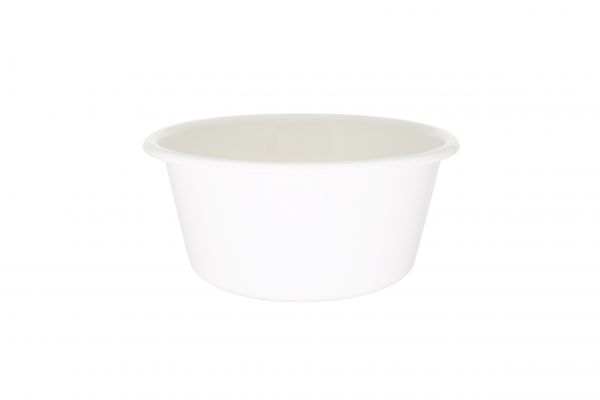 Schüsseln, Kunststoff 9,5 L weiss, D: 360 mm, Höhe: 159 mm
