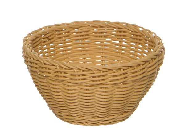 Korb, rund, D: 16 cm, H: 8 cm PP, Fb. beige