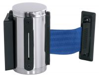 Absperrband, blau incl. Wandhalterung Absperrband, blau incl. Wandhalterung