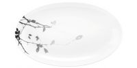 Seltmann Weiden, Liberty : Dark Rose Hip - Servierplatte oval 24 x 14,5 cm Seltmann Weiden, Liberty : Dark Rose Hip - Servierplatte oval 24 x 14,5 cm
