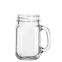 Libbey, Drinking Jar - Bockbecher m. Hkl. 48,8 cl, Inhalt: 488 ml, D: 9 cm, H: 13,5 cm Libbey, Drinking Jar - Bockbecher m. Hkl. 48,8 cl, Inhalt: 488 ml, D: 9 cm, H: 13,5 cm