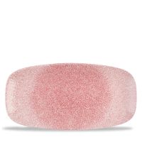 Churchill, Raku : Rose Quartz Pink - Platte rechteckig, 29,8 x 15,3 cm Churchill, Raku : Rose Quartz Pink - Platte rechteckig, 29,8 x 15,3 cm