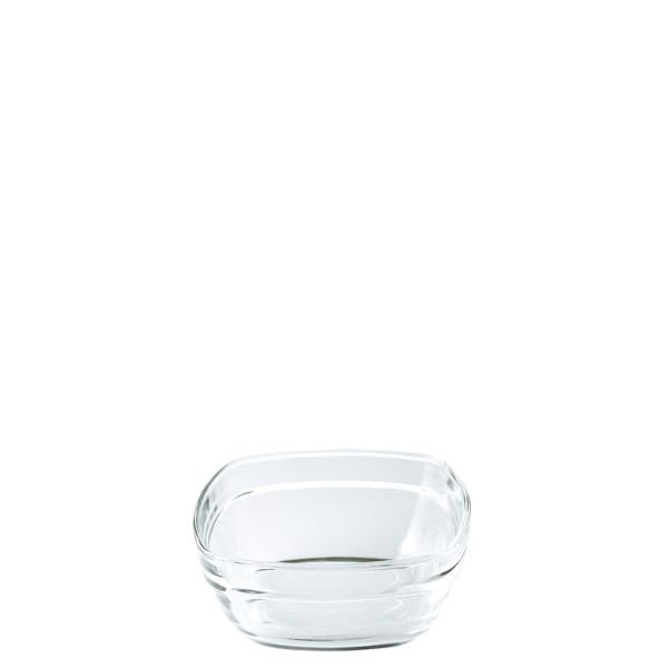 Duralex, Lys Carré - Stapelschale quadratisch trspt., 9 cm/ 0,16 ltr.