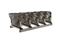 Lammform-Set, Lämmerkopf seitwaerts, Aufnahme inkl. 5 Formen, Volumen: 0,5 ltr. Lammform-Set, Lämmerkopf seitwaerts, Aufnahme inkl. 5 Formen, Volumen: 0,5 ltr.