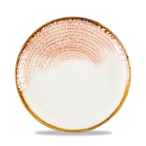 Churchill, Homespun Accents : Coral - Teller flach Coup, 21,7 cm