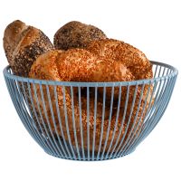 Vorschau: Korb SVART, Metall, D: 17,5 cm, H: 8 cm, Farbe: dream blue Vorschau: Korb SVART, Metall, D: 17,5 cm, H: 8 cm, Farbe: dream blue