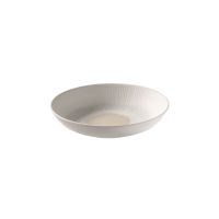 Schale, BLUSH, Melamin, I: 0,8 Liter, D: 22,5 cm, H: 4,5 cm, Fb. weiss-beige Schale, BLUSH, Melamin, I: 0,8 Liter, D: 22,5 cm, H: 4,5 cm, Fb. weiss-beige