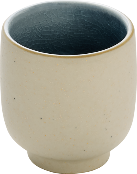 Playground, Steinzeug - NARA Grau : Espresso-Obere o. Henkel 7 x 6,6 cm/ 0,1 ltr.