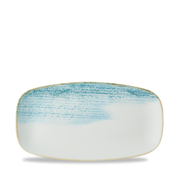 Churchill, Homespun Accents : Aquamarine - Chefs Platte rechteckig 29,8 x 15,3 cm