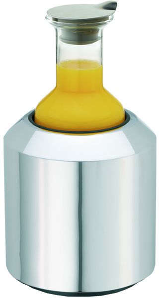CARAFINE Getränke-Set Solo Poliert Edelstahl 1,2 ltr., Kunststoffkaraffe, L: 165 mm, B: 165 mm, H: 310 mm