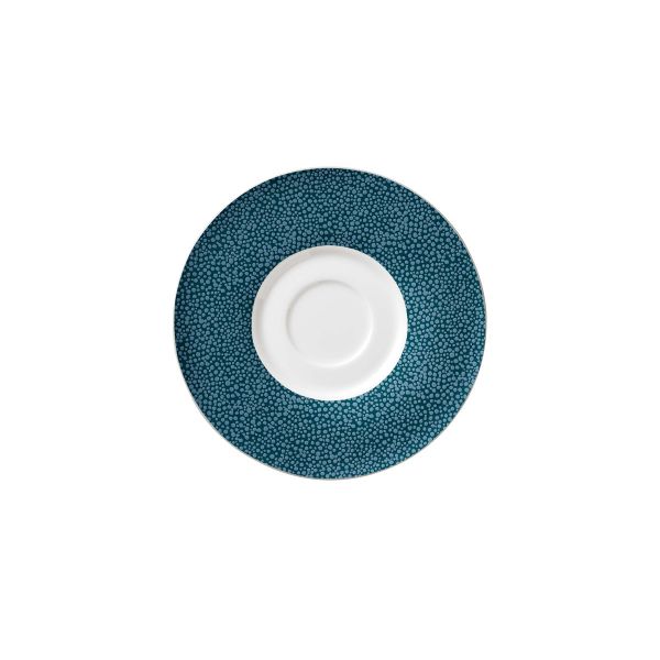Bauscher, Purity : 426075 Pearls Ocean - Untere m. 2 Spiegeln, bonewhite, 16,5 cm