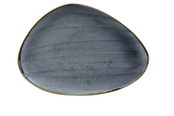 Churchill, Stonecast : Blueberry - Platte dreieckig, 36,5 x 25 cm