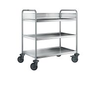 Abräumwagen ARW 9 X 6-3, 3 Borde 90 x 55 mm, max. 80 kg/ Bord, Trgf.: 120 kg, LxBxH: 100 x 65 x 103 cm Abräumwagen ARW 9 X 6-3, 3 Borde 90 x 55 mm, max. 80 kg/ Bord, Trgf.: 120 kg, LxBxH: 100 x 65 x 103 cm