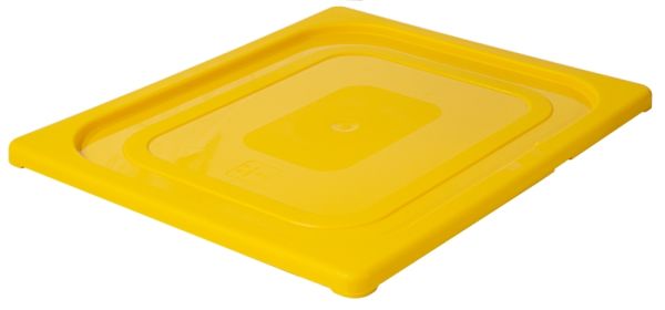 GN-Deckel Polypropylen 1/2 für Serie 5512, 26,5 x 32,5 cm, Fb. gelb