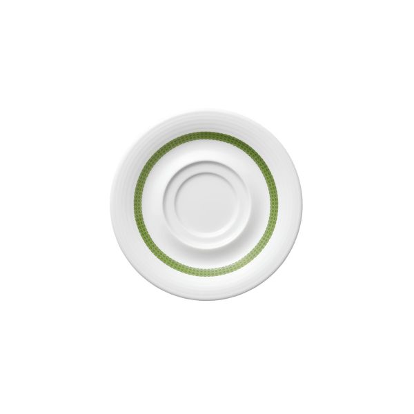 Bauscher Care, Invita Colors : 425314 Punkte Apfelgruen - Untere m. 2 Spiegeln, 16,3 cm