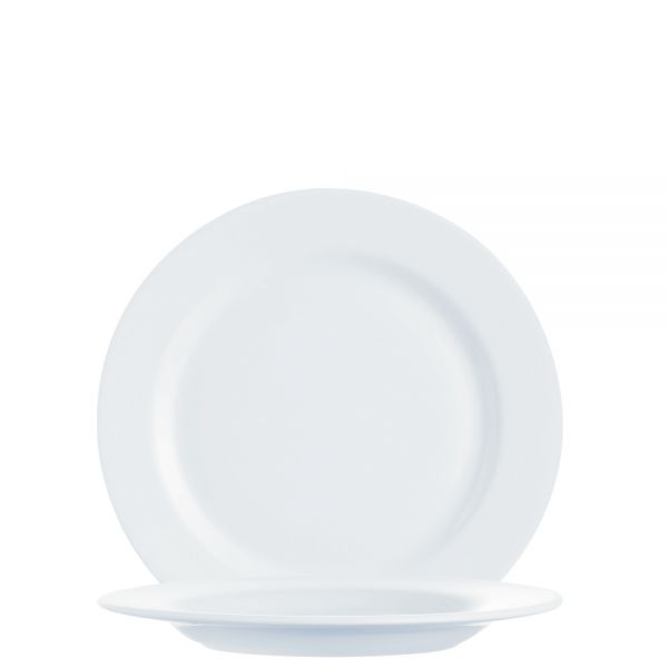 Arcoroc, Intensity - Teller flach, uni, weiss, 24 cm