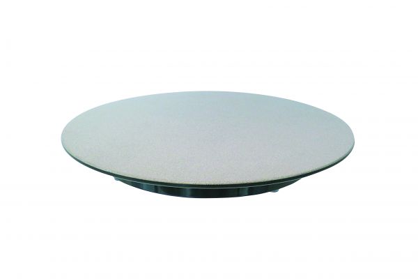 Tortenplatte Melamin silber/ schwarz, D: 320 mm, H: 30 mm