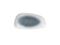 Churchill, Raku : Topaz Blue - Chefs Geo Platte, asymmetrisch, 30 x 15,5 cm Churchill, Raku : Topaz Blue - Chefs Geo Platte, asymmetrisch, 30 x 15,5 cm