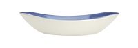 Steelite, Revolution : Bluestone 1777 - Teller halbtief oval Coup, 25,5 cm Steelite, Revolution : Bluestone 1777 - Teller halbtief oval Coup, 25,5 cm