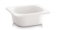 Behälter GN 1/6 ECO LINE, 17,6 x 16,2 cm, Tiefe: 6,5 cm, 0,8 ltr., Melamin, weiss Behälter GN 1/6 ECO LINE, 17,6 x 16,2 cm, Tiefe: 6,5 cm, 0,8 ltr., Melamin, weiss