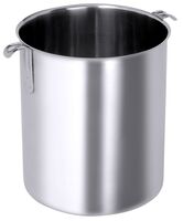 Wasserbadkasserolle mit Hakengriffen, I: 1 ltr., D: 10,5 cm, H: 15 cm, Edelstahl Wasserbadkasserolle mit Hakengriffen, I: 1 ltr., D: 10,5 cm, H: 15 cm, Edelstahl